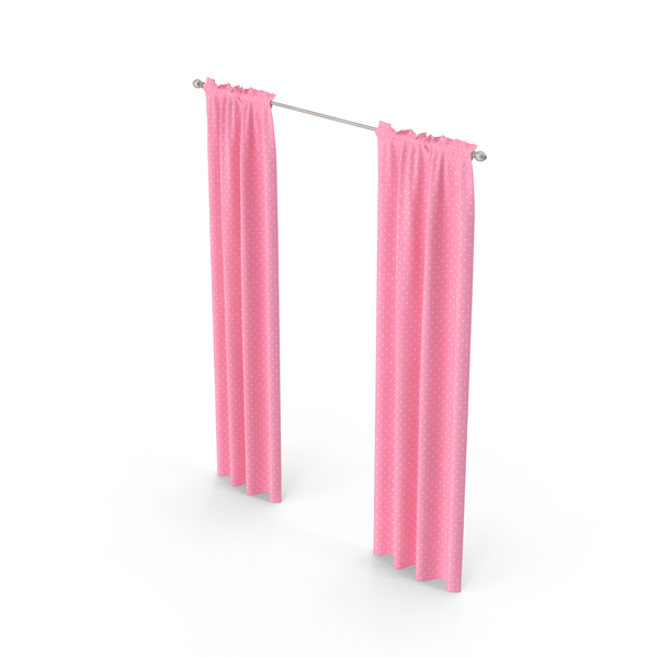 Pink Curtains PNG & PSD Images