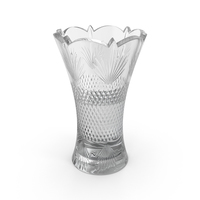 Crystal Vase with Water PNG & PSD Images