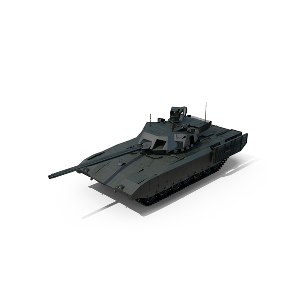 Tank T-14 Armata PNG和PSD图像