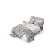 Messy Bed Set PNG & PSD Images