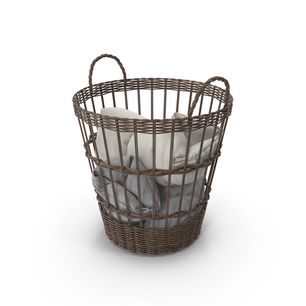 Laundry Basket PNG & PSD Images