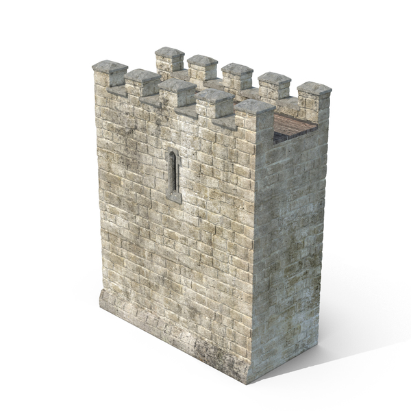 Castle Wall Section PNG & PSD Images