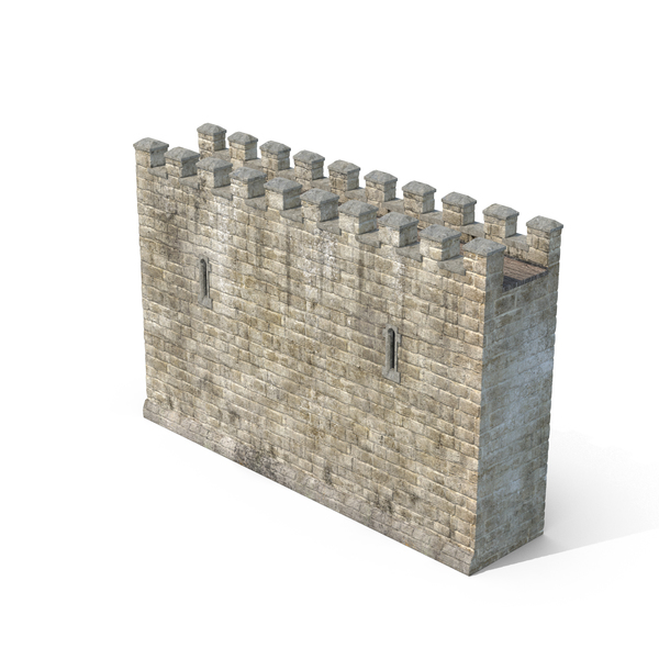 Castle Wall Section PNG & PSD Images