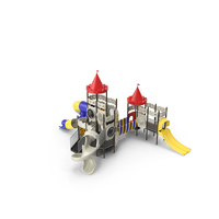 Kid's Playground Castle PNG & PSD Images