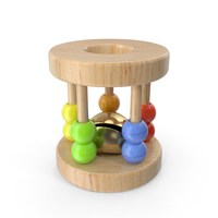 Wooden Baby Rattle PNG & PSD Images