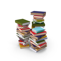 Stacks of Books PNG & PSD Images
