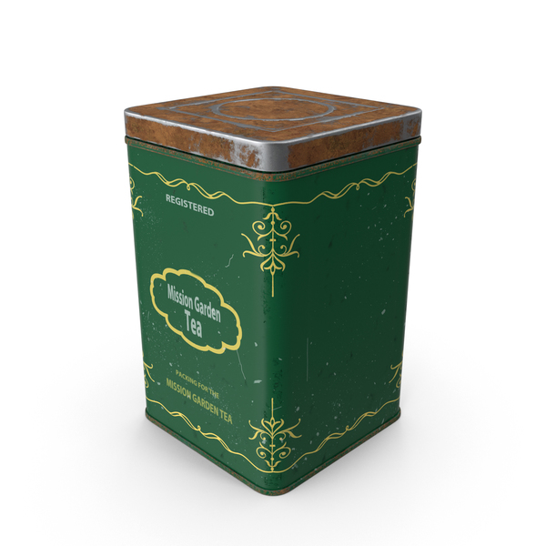 Vintage Kitchen Tin PNG & PSD Images