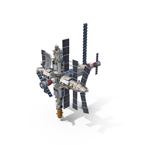 Mir Space Station PNG & PSD Images