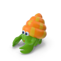 Hermit Crab Bath Toy PNG & PSD Images