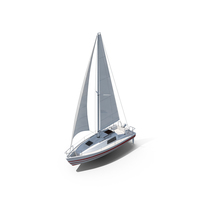 Small Sailing Yacht PNG & PSD Images