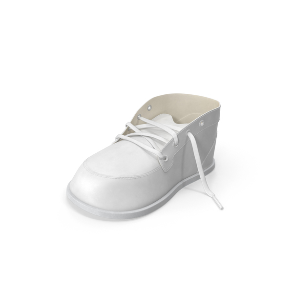 White Baby Shoe PNG & PSD Images