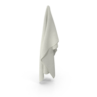 White Hanging Towel PNG & PSD Images