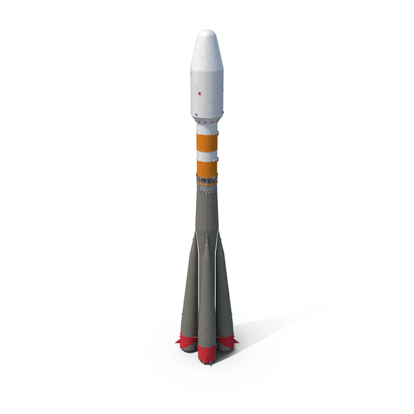 Soyuz Space Rocket PNG和PSD图像