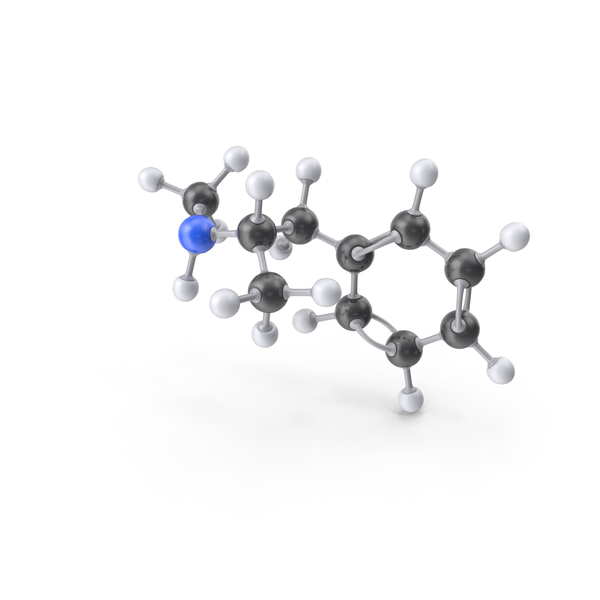 Methamphetamine Molecule PNG & PSD Images