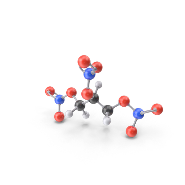 Nitroglycerin Molecule PNG & PSD Images