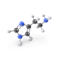 Histamine Molecule PNG & PSD Images