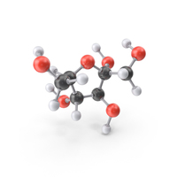 Fructose Alpha D Molecule PNG & PSD Images