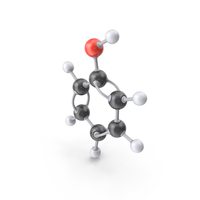 Phenol Molecule PNG & PSD Images
