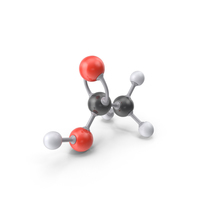 Acetic Acid Molecule PNG & PSD Images