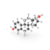 Estrogen Molecule PNG & PSD Images
