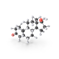 Testosterone Molecule PNG & PSD Images