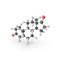 Androstenedione Molecule PNG & PSD Images