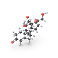 Aldosterone Molecule PNG & PSD Images