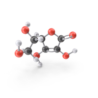 Vitamin C Molecule PNG & PSD Images