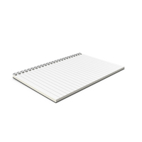 Notebook Open Folded PNG & PSD Images
