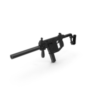 Submachine Gun KRISS Vector PNG & PSD Images