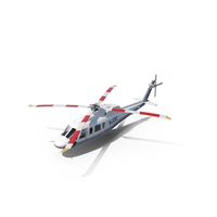Sikorsky直升机PNG和PSD图像