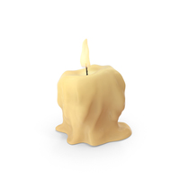 Medieval Table Candle PNG & PSD Images