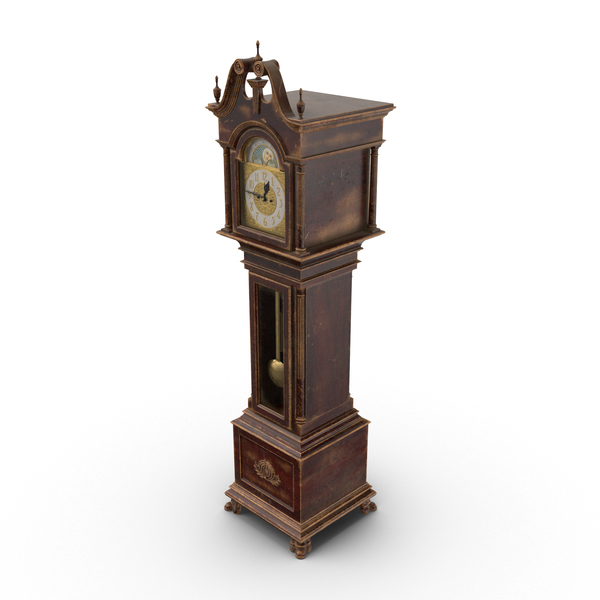 Creepy Grandfather Clock PNG & PSD Images