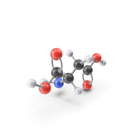 Aspartic Acid Molecule PNG & PSD Images