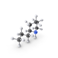 Coniine Molecule PNG & PSD Images