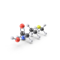 Methionine Molecule PNG & PSD Images