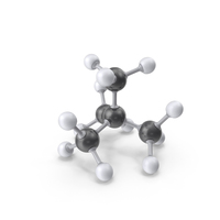 Neopentane Molecule PNG & PSD Images