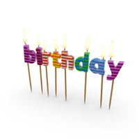 Birthday Candles PNG & PSD Images