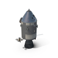 Apollo Command Service Module Spacecraft PNG & PSD Images