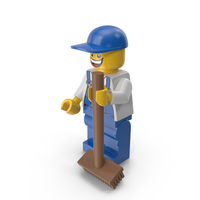 Lego  Janitor PNG & PSD Images