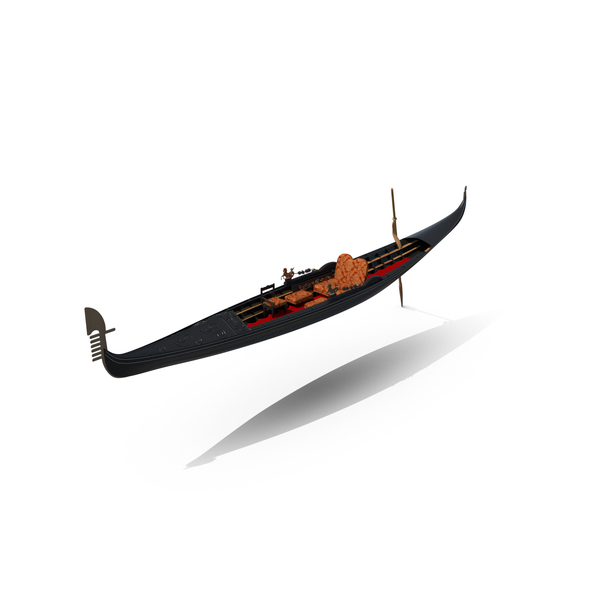 Venetian Gondola PNG & PSD Images