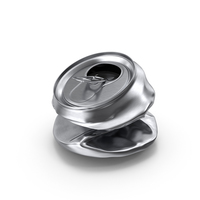 Crushed Beverage Can PNG & PSD Images