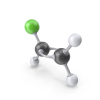 Vinyl Chloride Molecule PNG & PSD Images