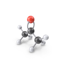 Acetone Molecule PNG & PSD Images