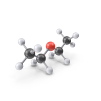 Diethyl Ether Molecule PNG & PSD Images
