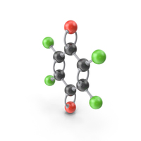 Chloranil Molecule PNG & PSD Images
