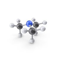 Trimethylamine Molecule PNG & PSD Images