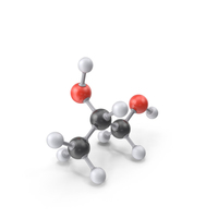 Propylene Glycol Molecule PNG & PSD Images