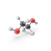 Ethylene Glycol Molecule PNG & PSD Images