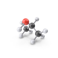 Isopropyl Alcohol Molecule PNG & PSD Images